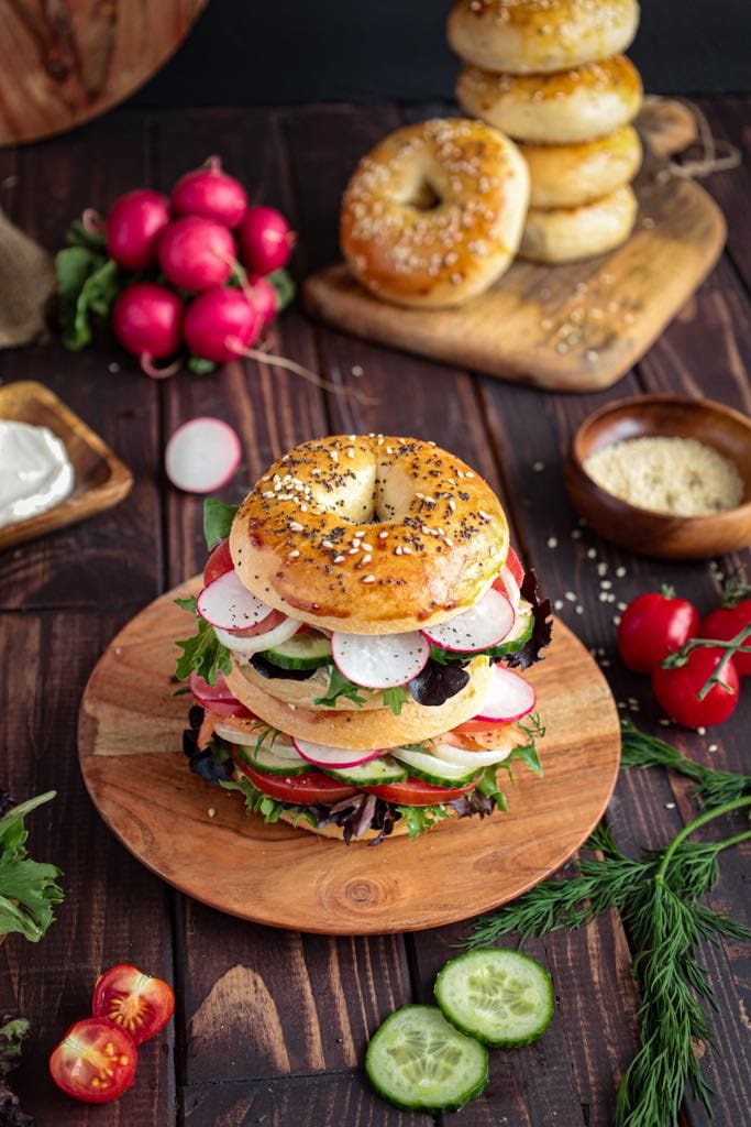 Veggie Bagel